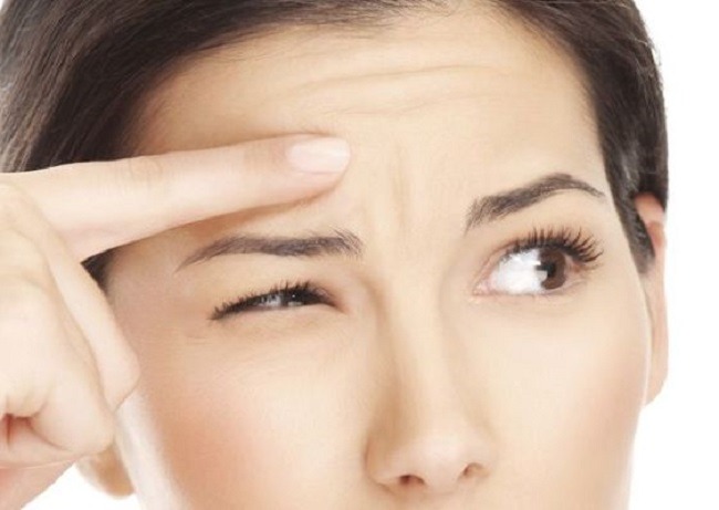Nguyên nhân hình thành các nếp nhăn vùng trán