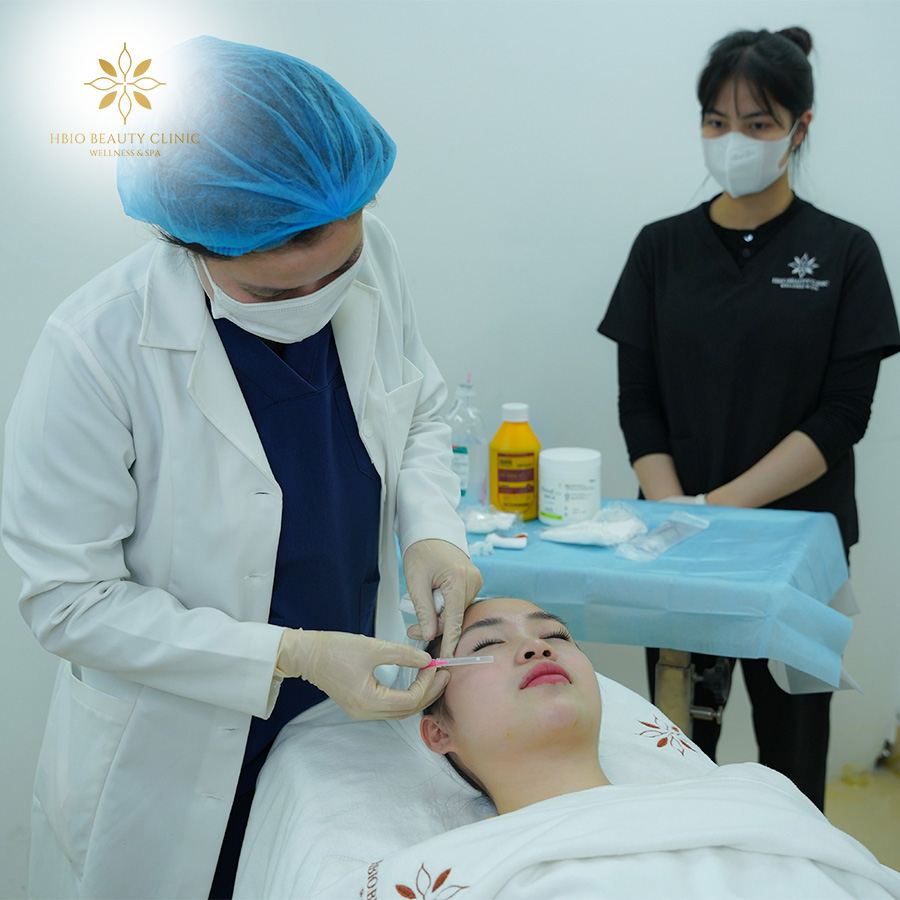 Vị trí tiêm collagen trẻ hóa