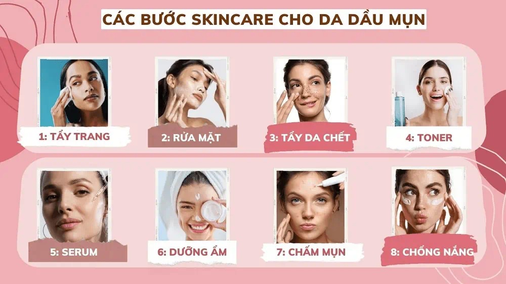 Skincare cho da mụn